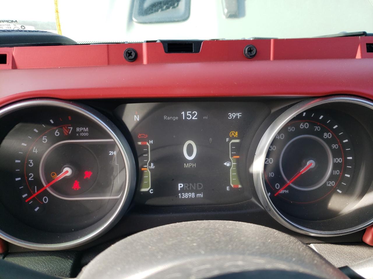 Photo 8 from auction – 2020 JEEP GLADIATOR with VIN 1C6JJTBG2LL213183