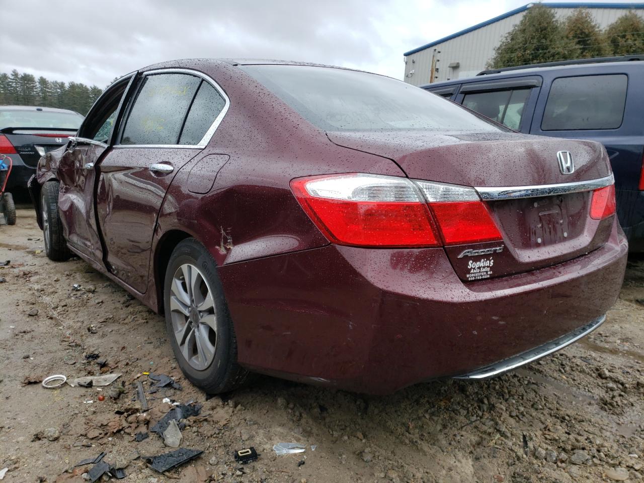 Photo 3 from auction – 2015 HONDA ACCORD LX with VIN 1HGCR2F3XFA014492
