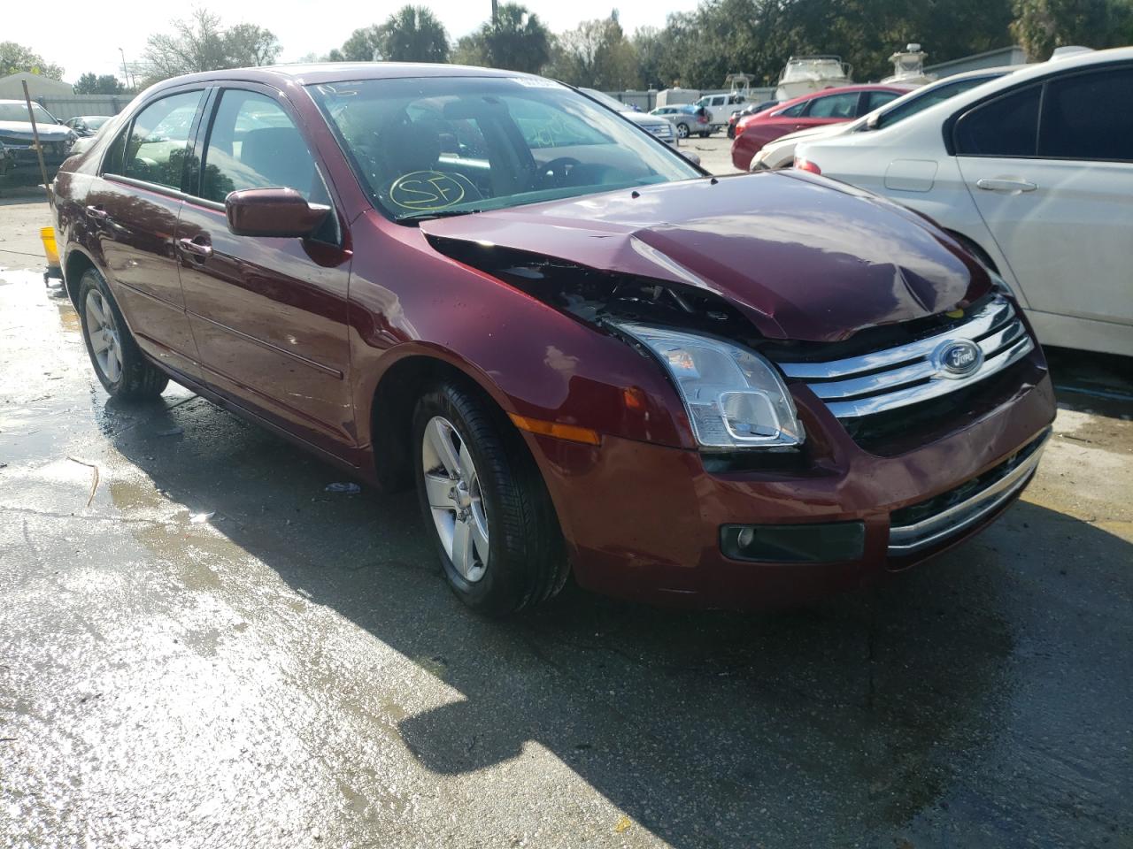 FORD FUSION SE 2006 with VIN 3FAFP07Z46R205992 - Photo from auction