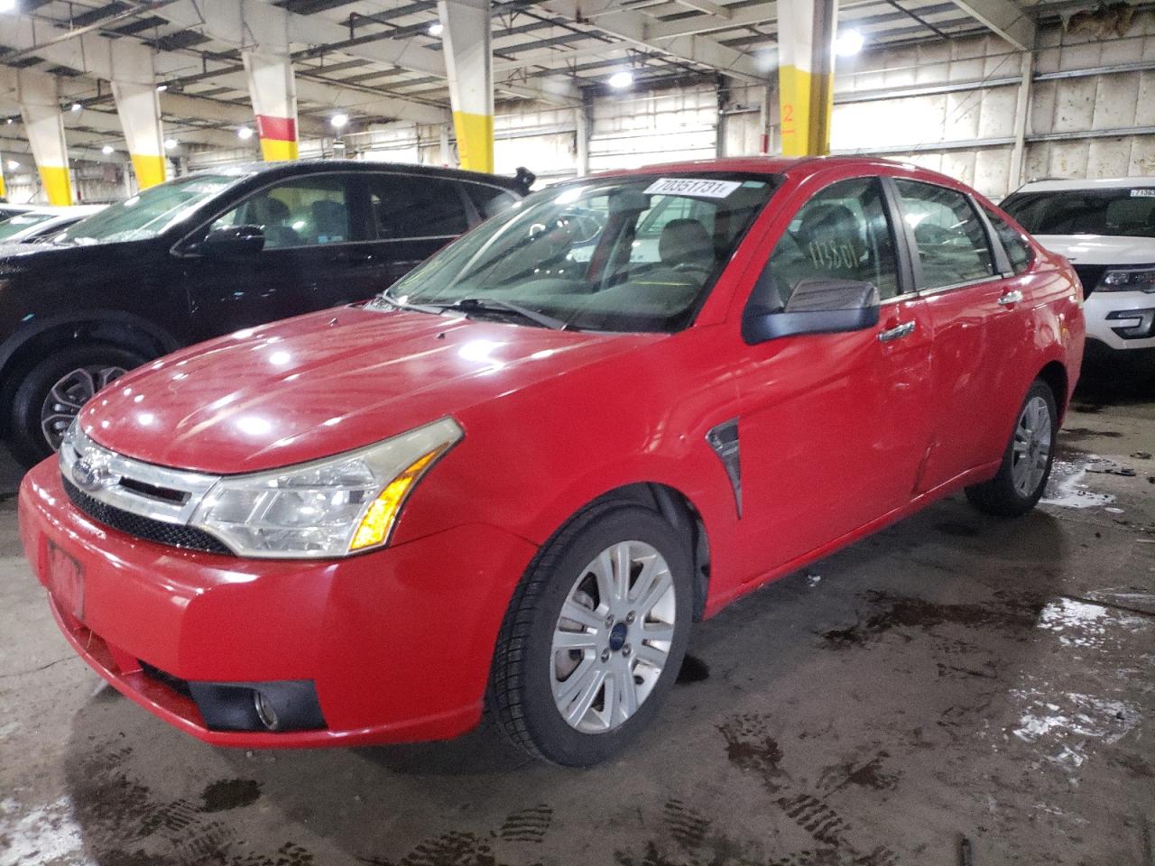 Photo 2 from auction – 2008 FORD FOCUS with VIN 1FAHP35N88W154491