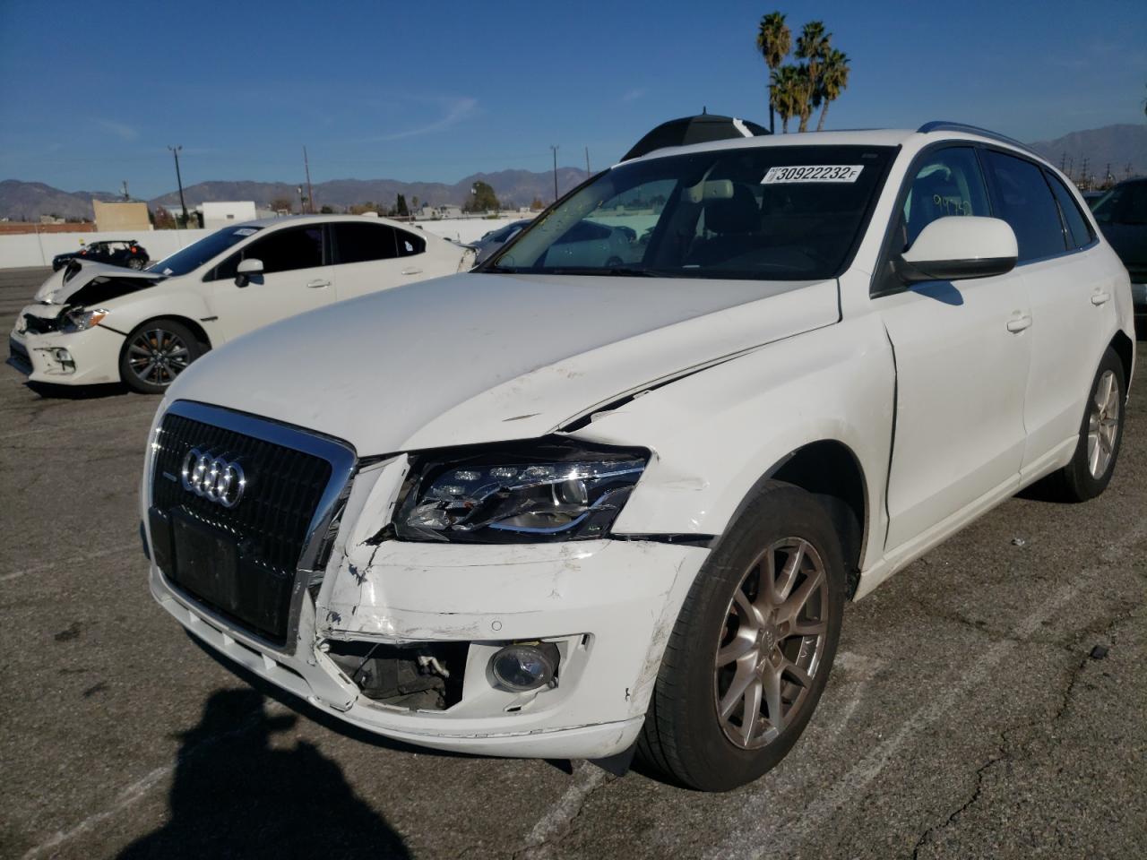 Photo 2 from auction – 2010 AUDI Q5 PREMIUM with VIN WA1LKAFP9AA018102