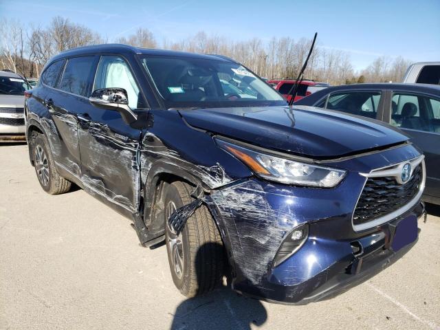 TOYOTA HIGHLANDER 2020 with VIN 5TDHBRCH1LS513536 - Photo from auction