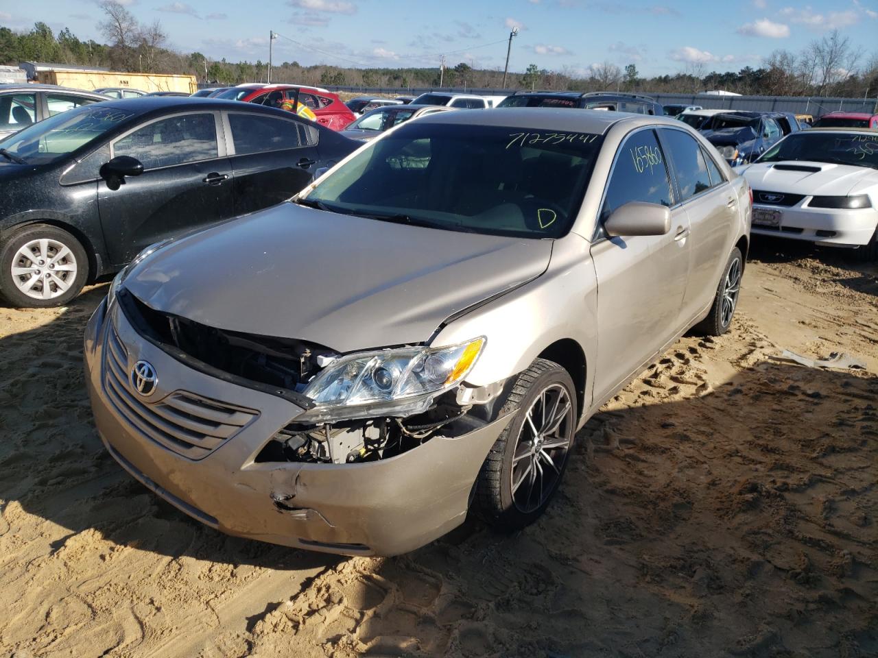 Photo 2 from auction – 2007 TOYOTA CAMRY CE with VIN 4T1BE46K47U721561