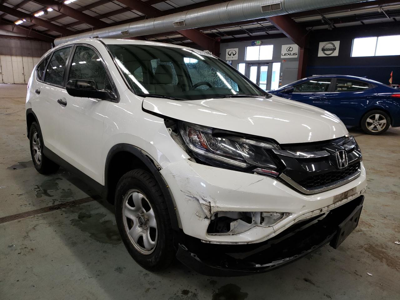 HONDA CR-V LX 2015 with VIN 5J6RM4H33FL117980 - Photo from auction