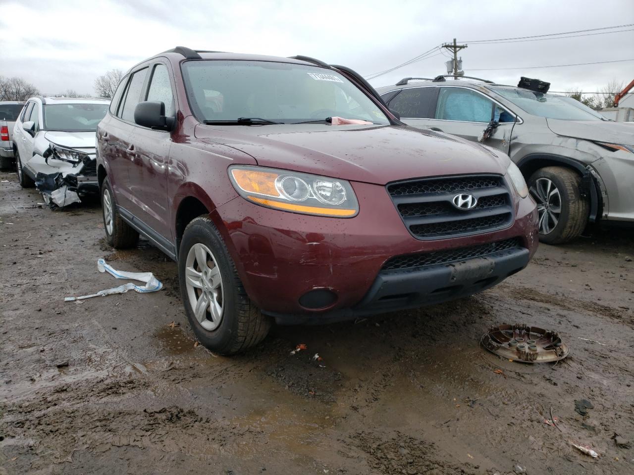 Photo 1 from auction – 2009 HYUNDAI SANTA FE G with VIN 5NMSG73D19H295215