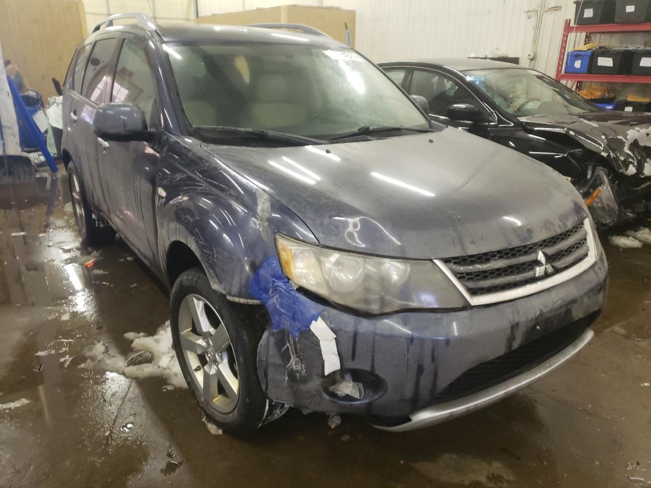 MITSUBISHI OUTLANDER 2007 with VIN JA4MT41X67Z018787 - Photo from auction