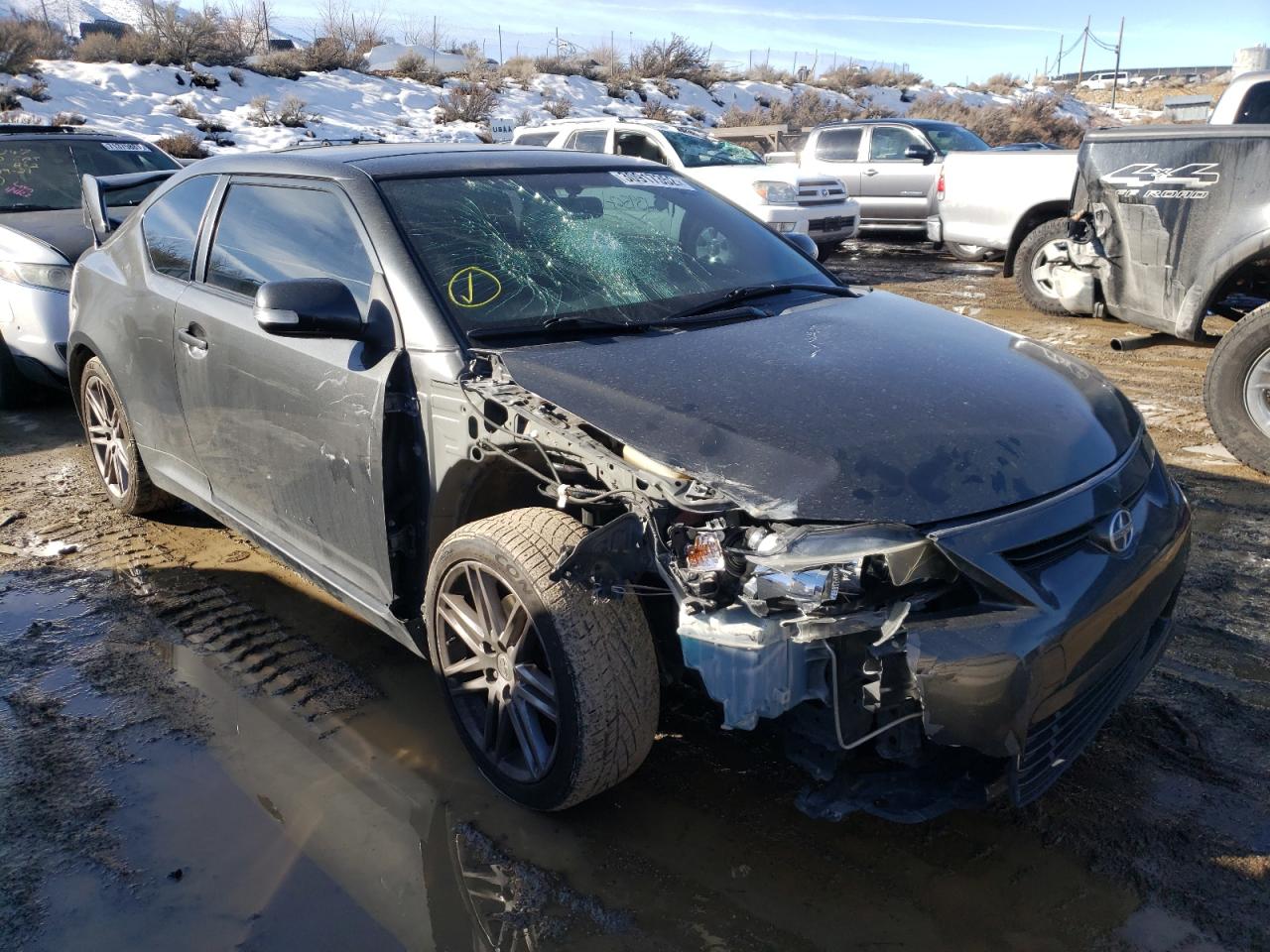 TOYOTA SCION TC 2012 with VIN JTKJF5C7XC3036704 - Photo from auction