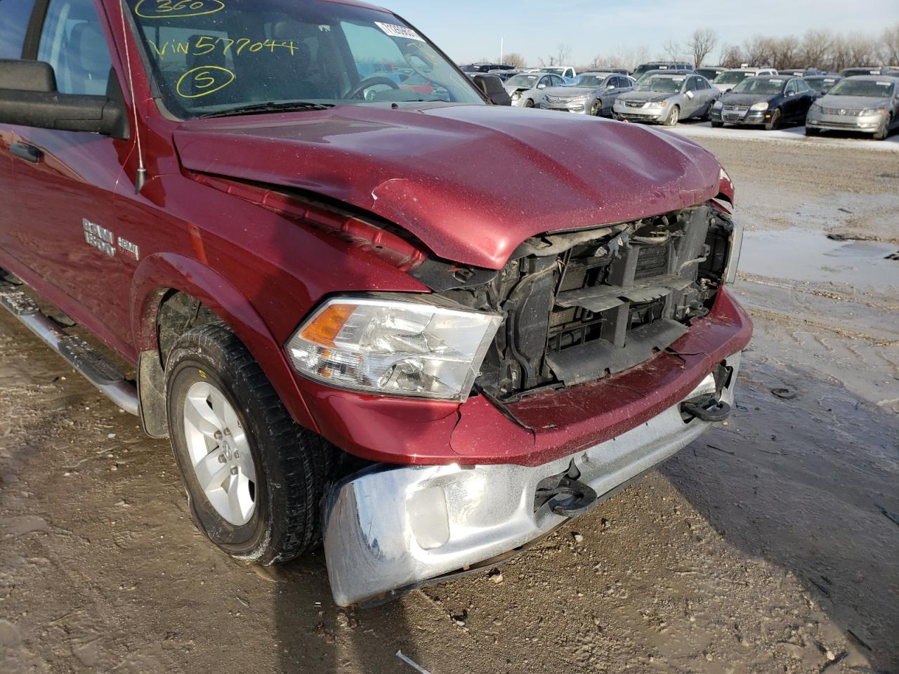 Photo 9 from auction – 2015 RAM 1500 SLT with VIN 1C6RR7TT9FS577044