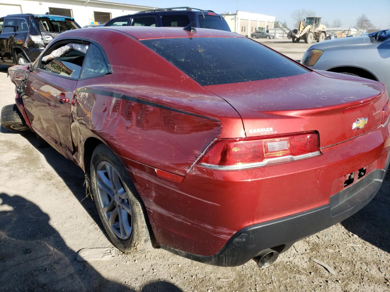 Photo 3 from auction – 2015 CHEVROLET CAMARO LS with VIN 2G1FB1E35F9148276