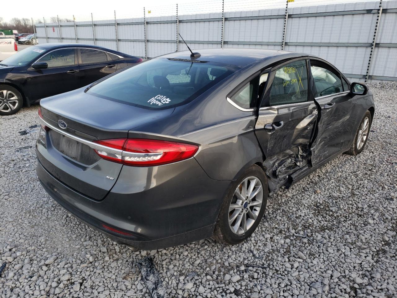 Photo 4 from auction – 2017 FORD FUSION SE with VIN 3FA6P0H76HR204889