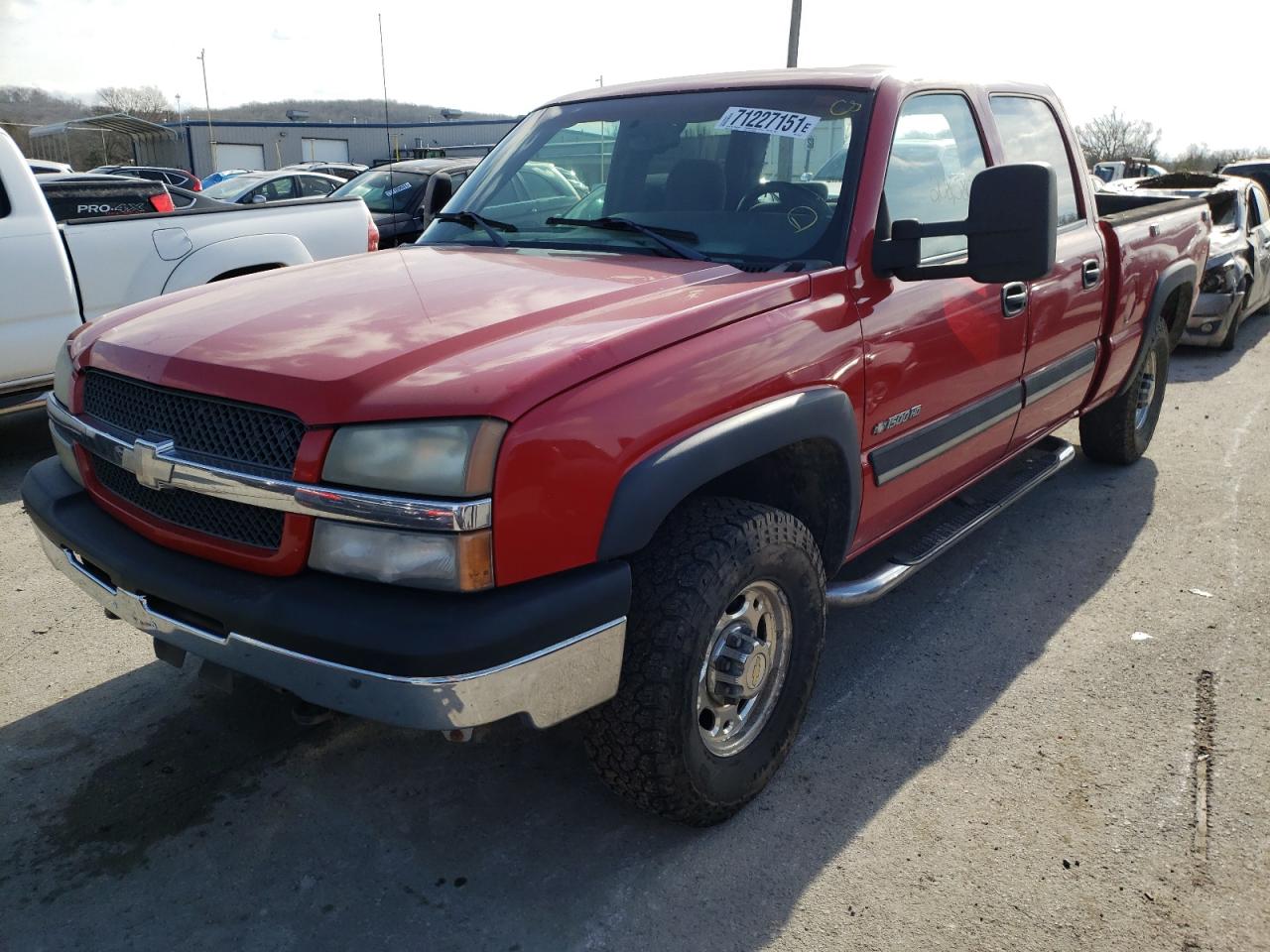 Photo 2 from auction – 2003 CHEVROLET SILVERADO with VIN 1GCGK13U43F213371