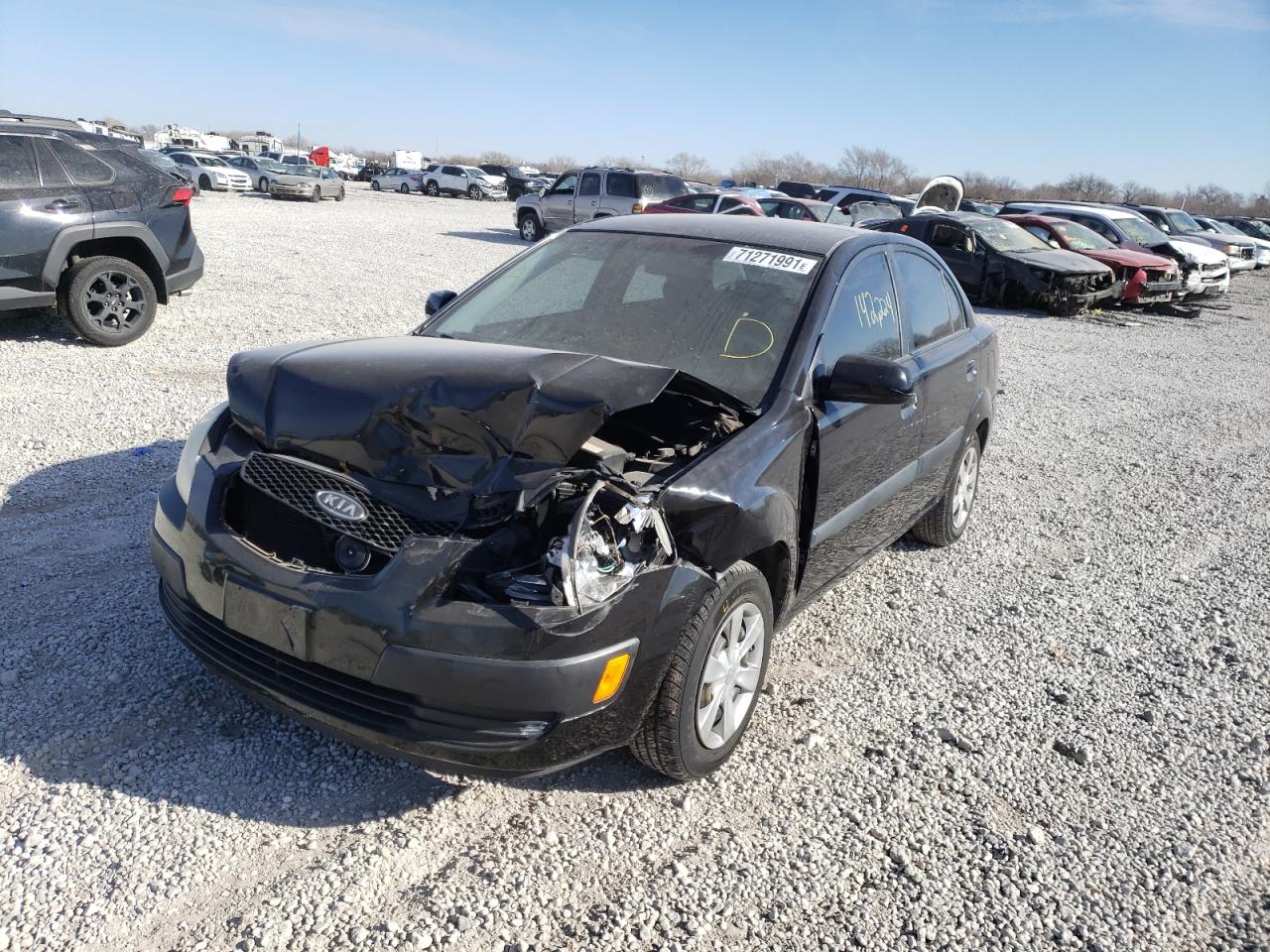 Photo 2 from auction – 2006 KIA RIO with VIN KNADE123166127679