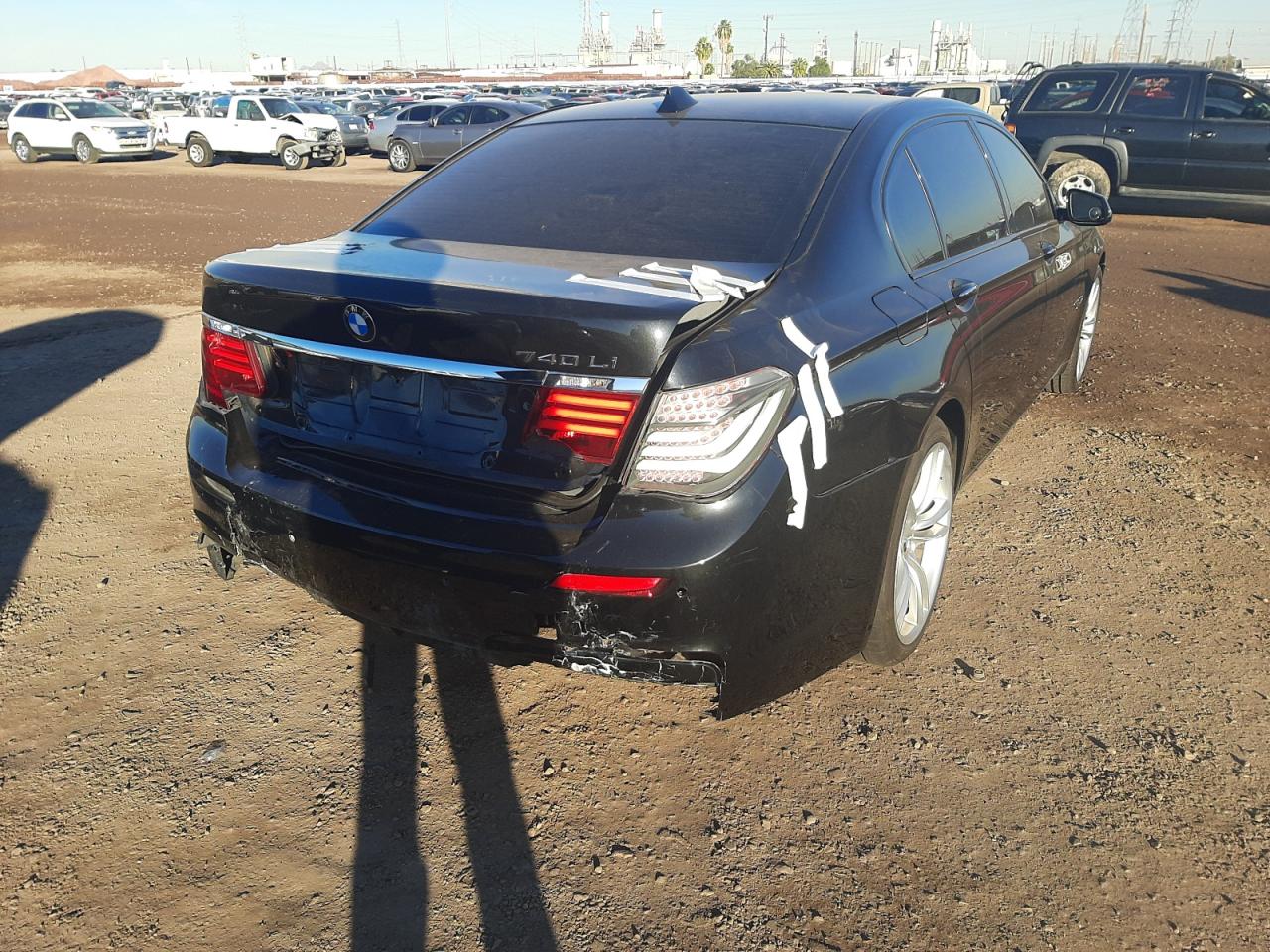Photo 4 from auction – 2015 BMW 740 LI with VIN WBAYE4C58FD947093