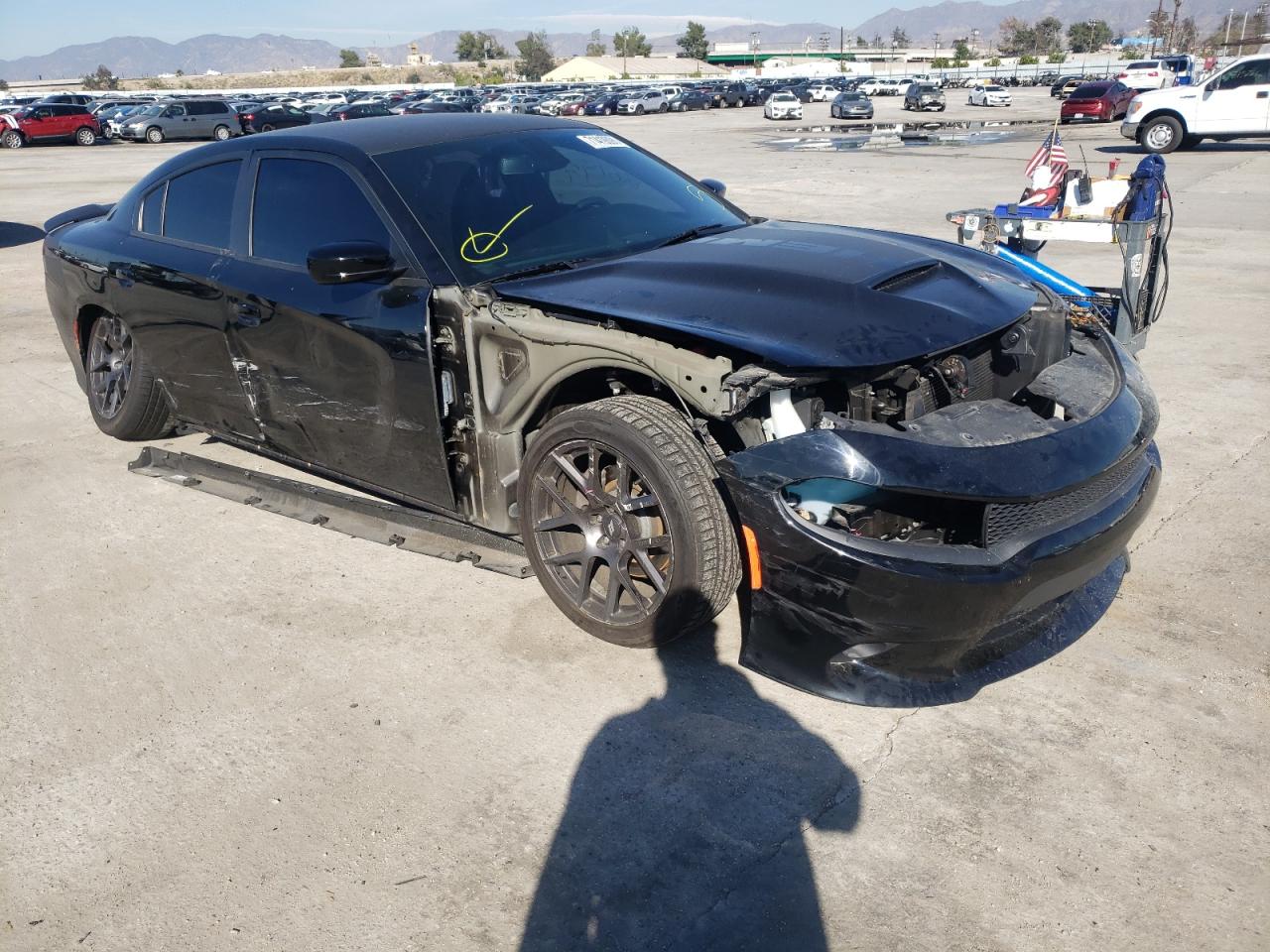 DODGE CHARGER R/ 2019 with VIN 2C3CDXCT1KH540928 - Photo from auction