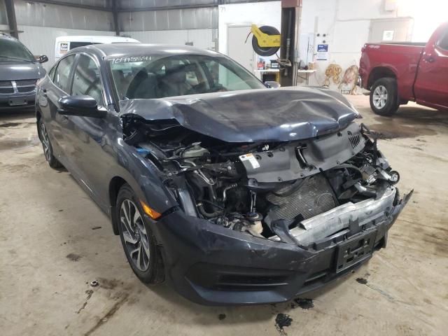 Photo 1 from auction – 2018 HONDA CIVIC EX with VIN 19XFC2F73JE001766