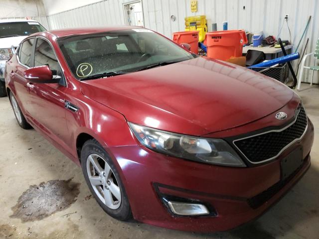 KIA OPTIMA LX 2014 with VIN 5XXGM4A78EG260268 - Photo from auction