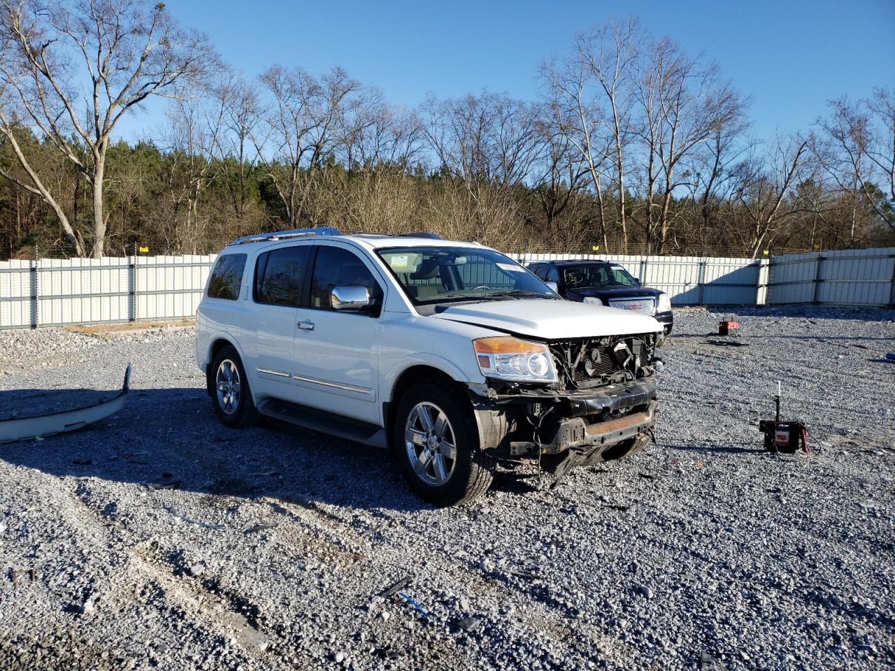 NISSAN ARMADA SV 2012 with VIN 5N1BA0NF8CN605986 - Photo from auction