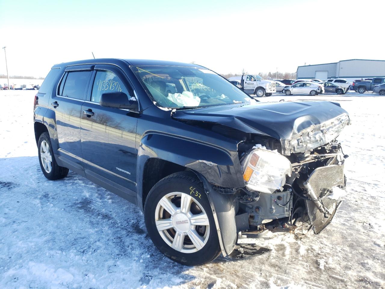 GMC TERRAIN SL 2014 with VIN 2GKFLVEK9E6322454 - Photo from auction