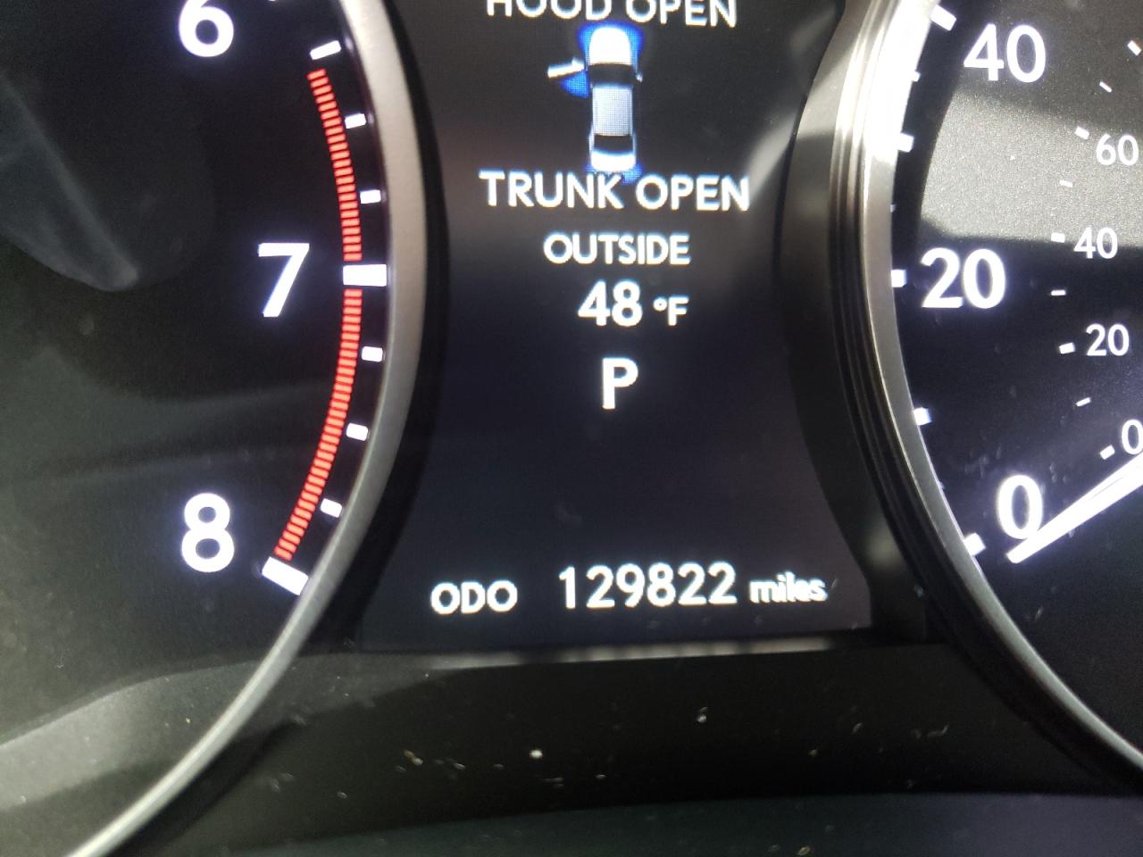 Photo 8 from auction – 2013 LEXUS ES 350 with VIN JTHBK1GG8D2010277