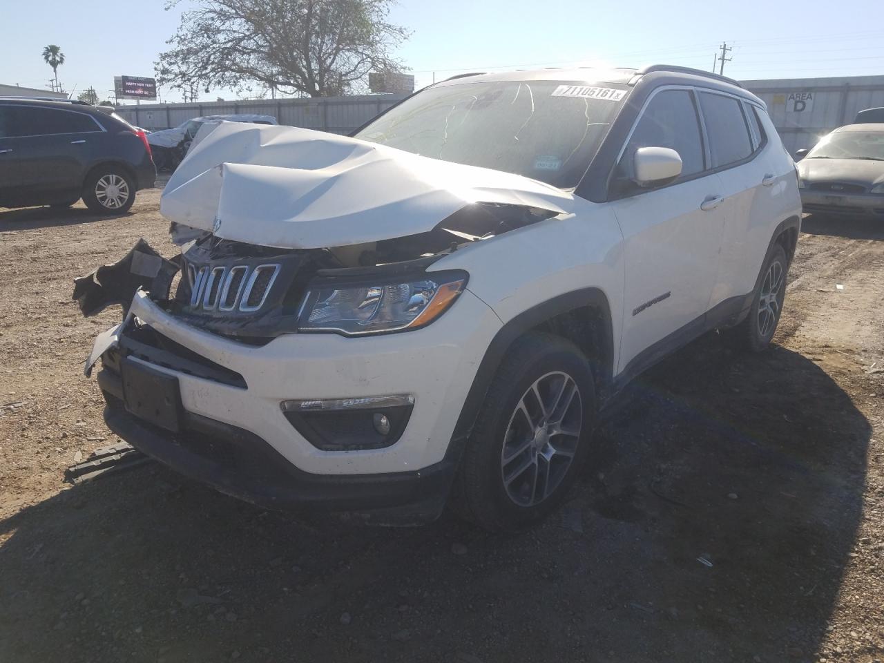 Photo 2 from auction – 2018 JEEP COMPASS LA with VIN 3C4NJCBB8JT471403