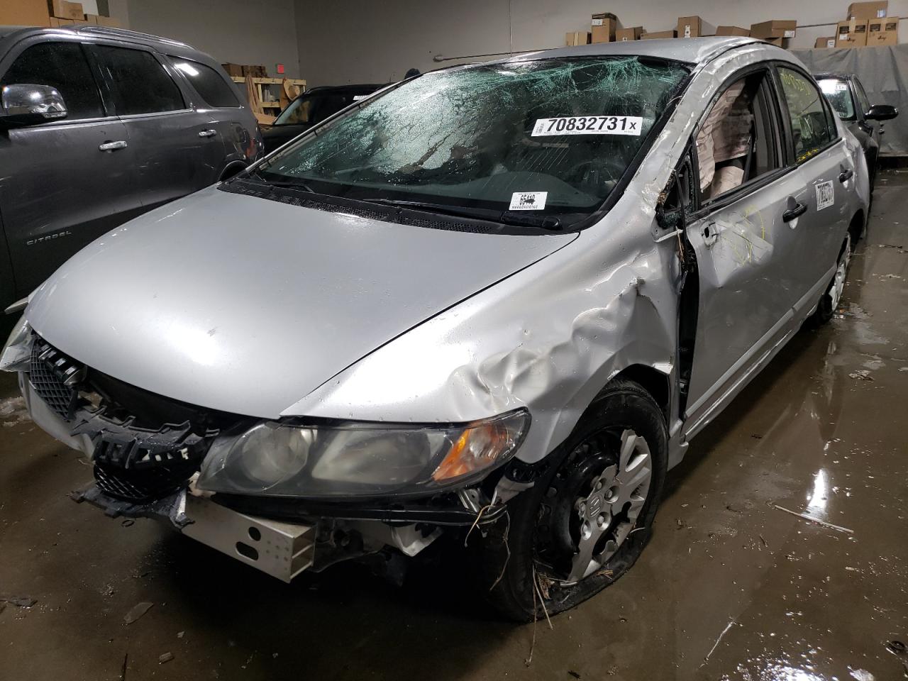 Photo 2 from auction – 2011 HONDA CIVIC VP with VIN 19XFA1F32BE006469