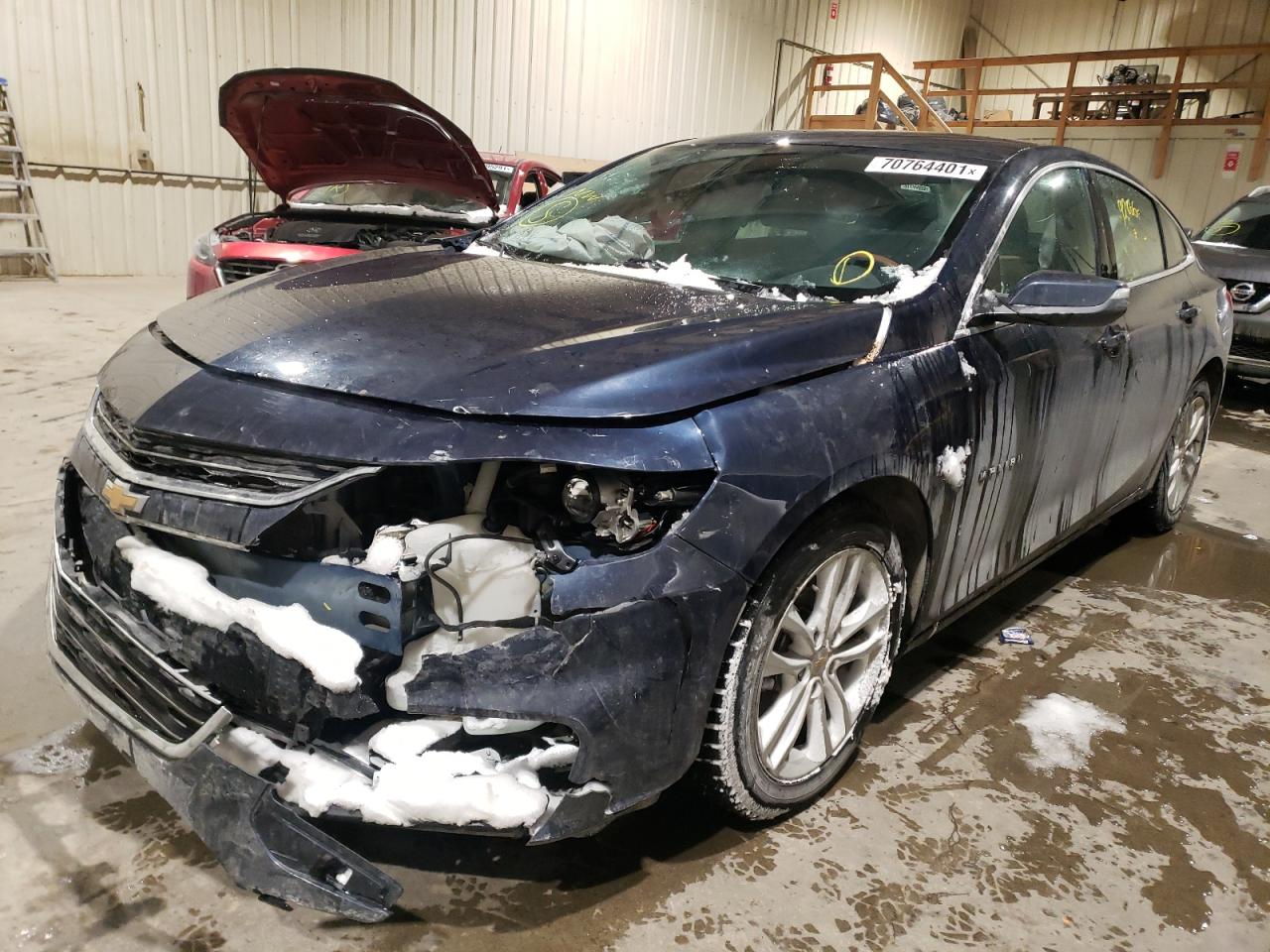 Photo 2 from auction – 2018 CHEVROLET MALIBU LT with VIN 1G1ZD5ST1JF203972