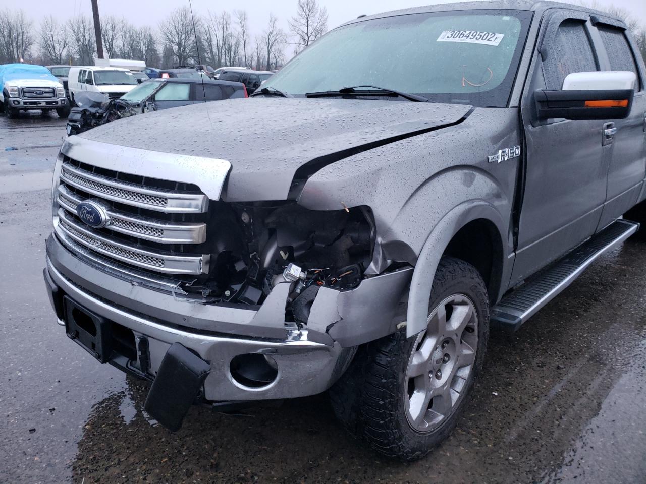 Photo 9 from auction – 2013 FORD F150 SUPER with VIN 1FTFW1EF5DFA47572