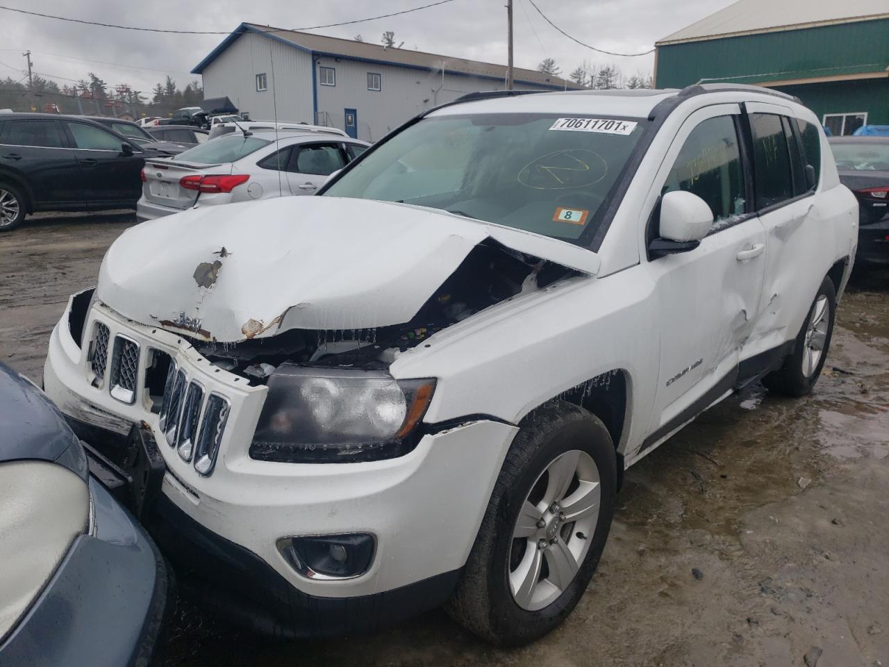 Photo 2 from auction – 2015 JEEP COMPASS LA with VIN 1C4NJDEBXFD280211