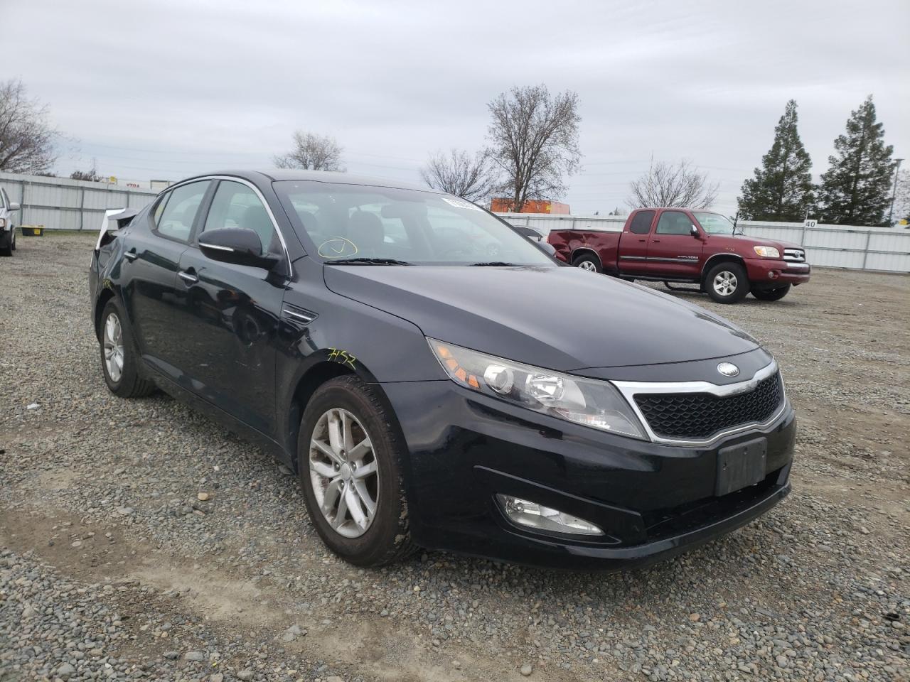 KIA OPTIMA LX 2013 with VIN 5XXGM4A71DG175805 - Photo from auction