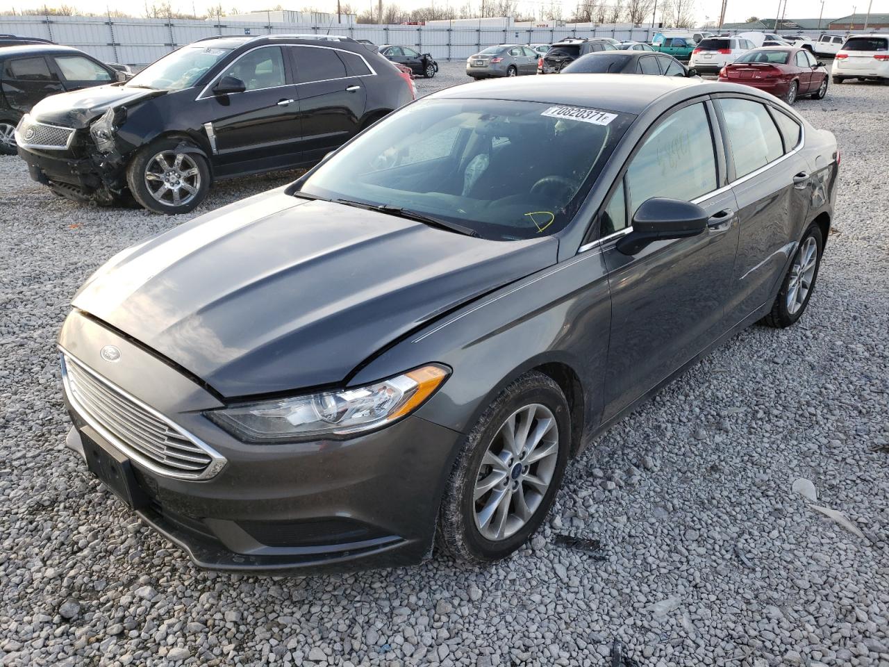 Photo 2 from auction – 2017 FORD FUSION SE with VIN 3FA6P0H76HR204889