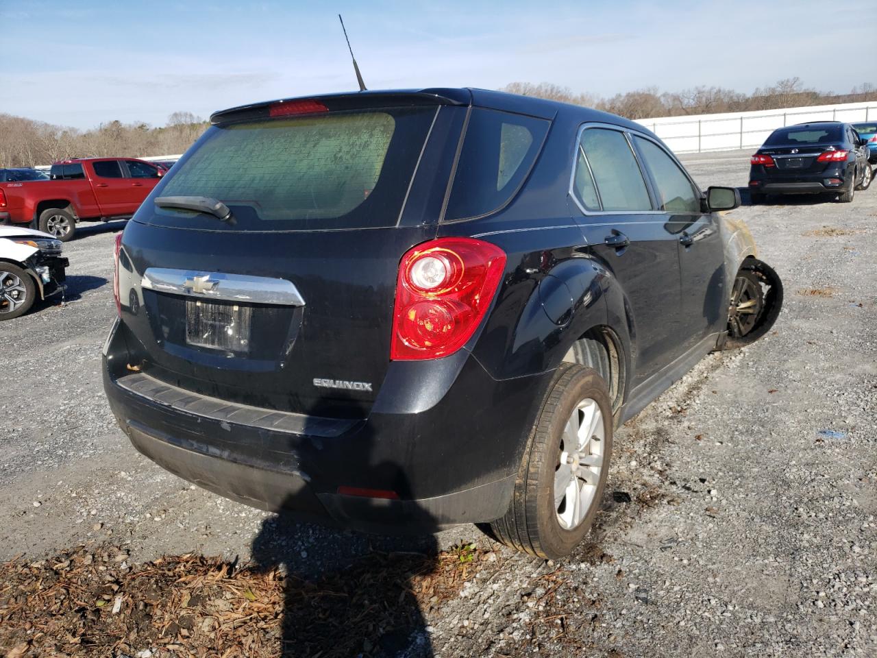 Photo 4 from auction – 2011 CHEVROLET EQUINOX LS with VIN 2CNALBEC9B6445045