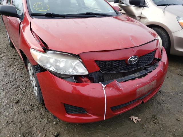Photo 9 from auction – 2010 TOYOTA COROLLA BA with VIN JTDBU4EE3A9104682