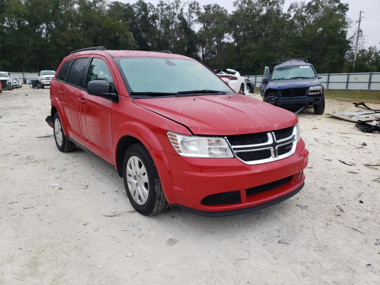Zdjęcie 1 z aukcji – 2018 DODGE JOURNEY SE z VIN 3C4PDCAB4JT534790