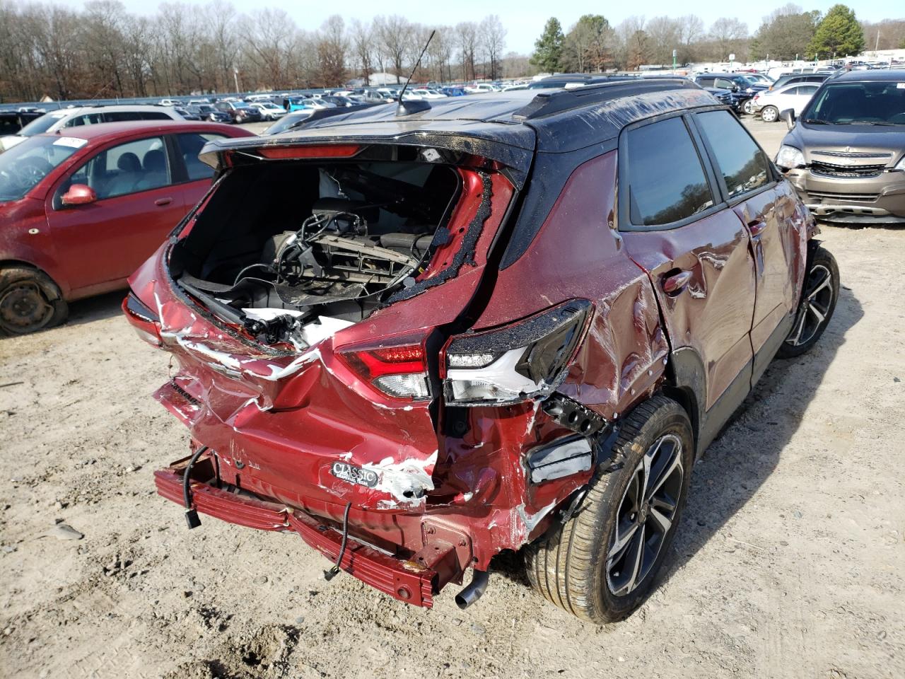 Photo 4 from auction – 2022 CHEVROLET TRAILBLAZE with VIN KL79MTSL8NB008067