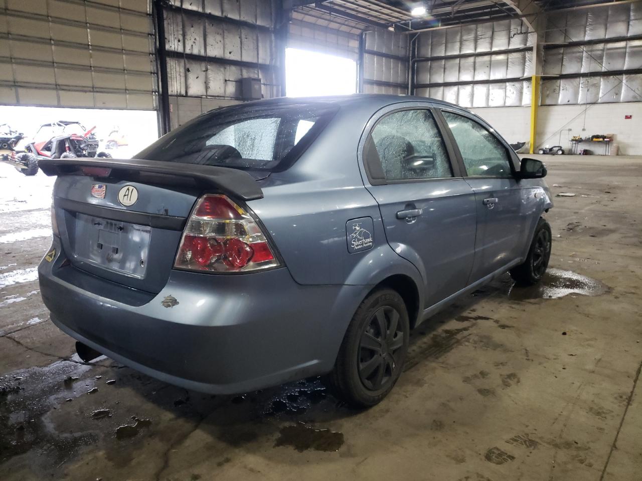 Photo 4 from auction – 2007 CHEVROLET AVEO BASE with VIN KL1TD566X7B062828