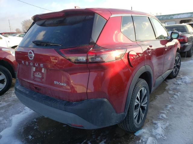 Photo 4 from auction – 2021 NISSAN ROGUE SV with VIN 5N1AT3BB2MC732853