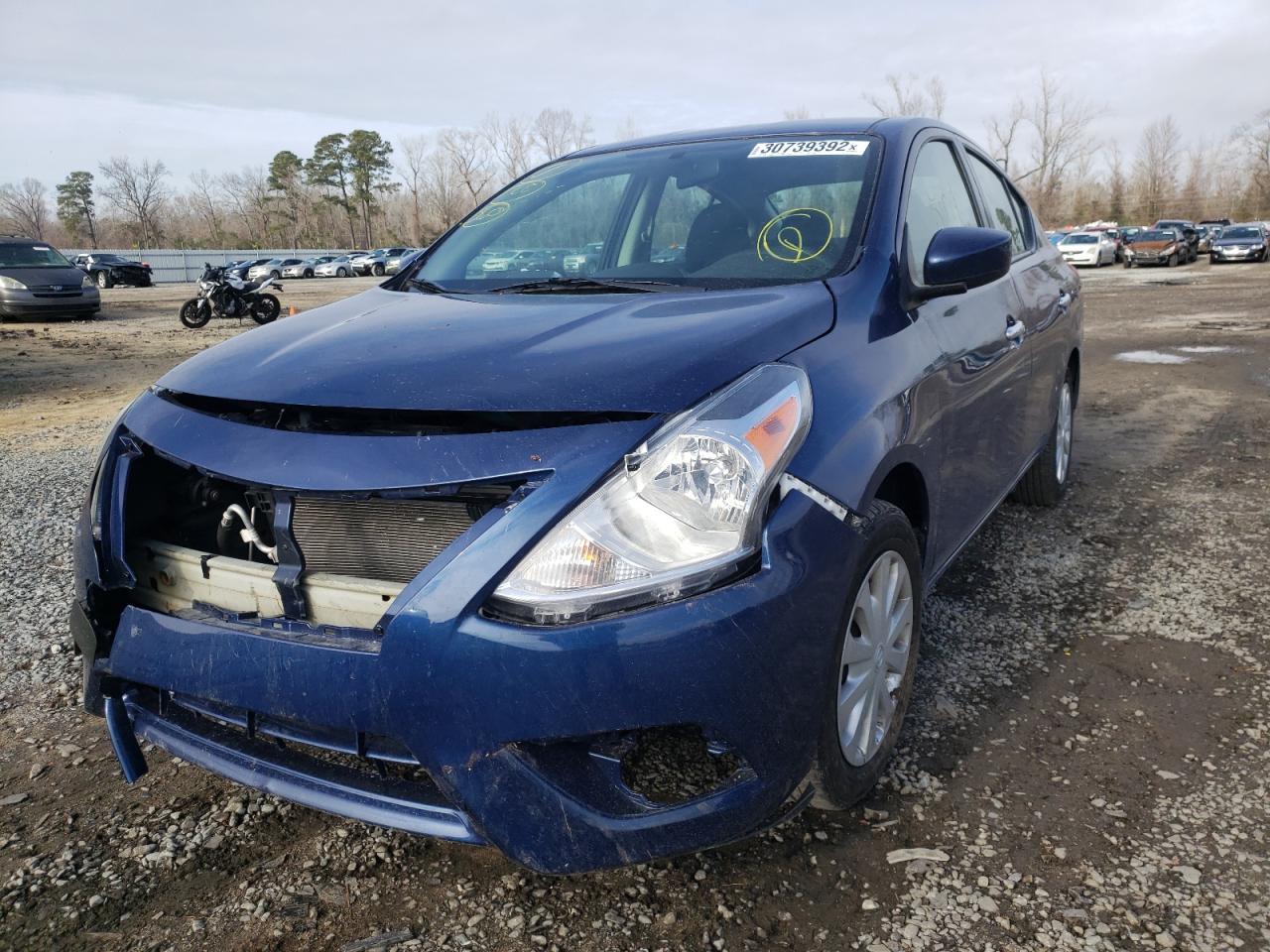 Photo 2 from auction – 2019 NISSAN VERSA S with VIN 3N1CN7AP4KL874394