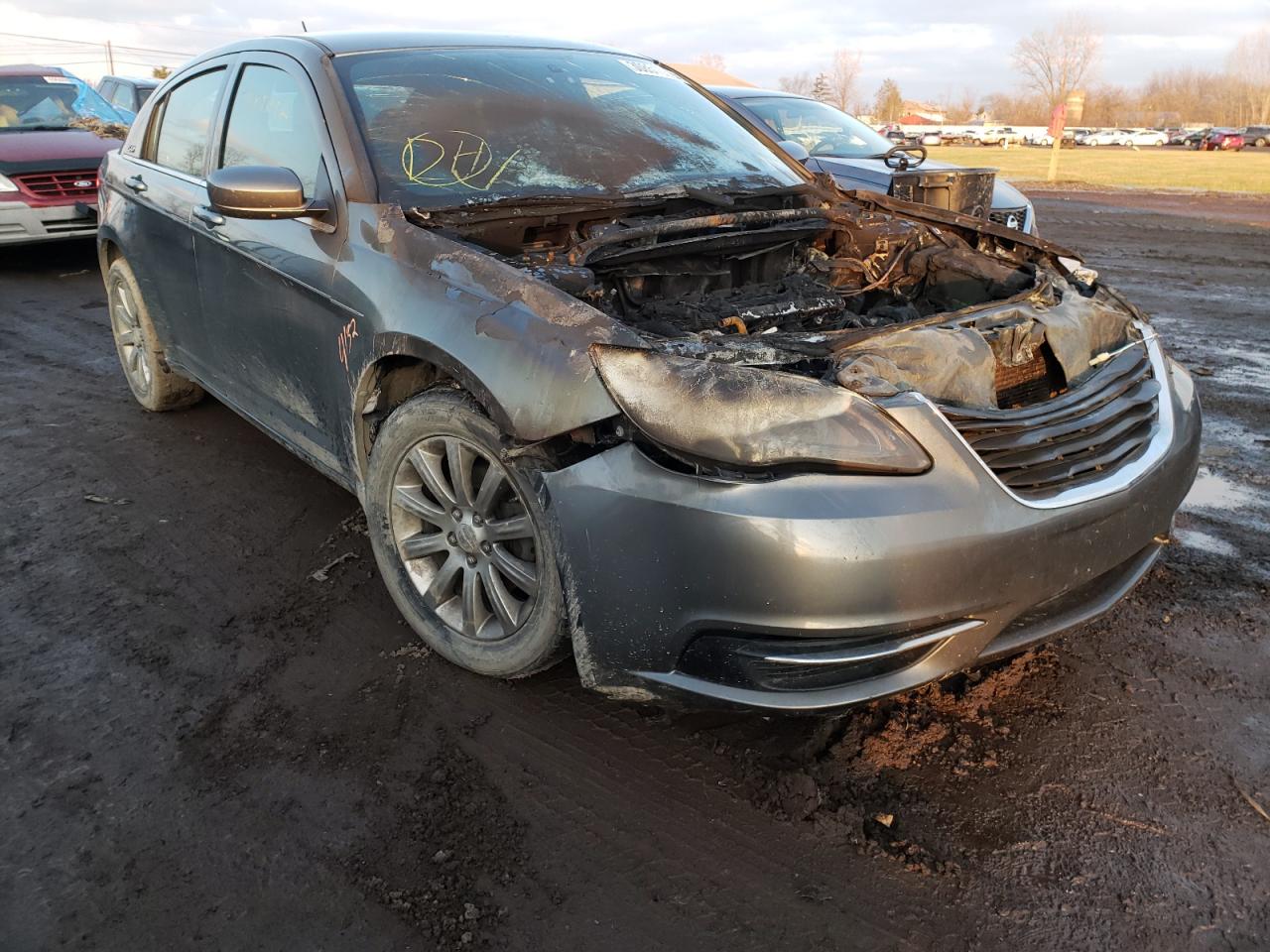 CHRYSLER 200 TOURIN 2011 with VIN 1C3BC1FB6BN581268 - Photo from auction