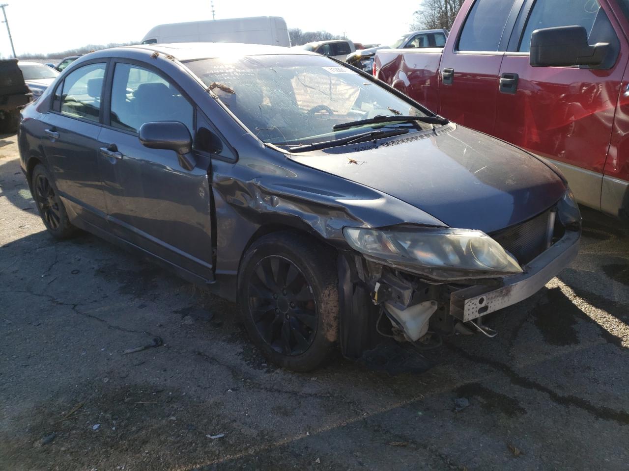 Photo 1 from auction – 2009 HONDA CIVIC EX with VIN 19XFA16899E007320