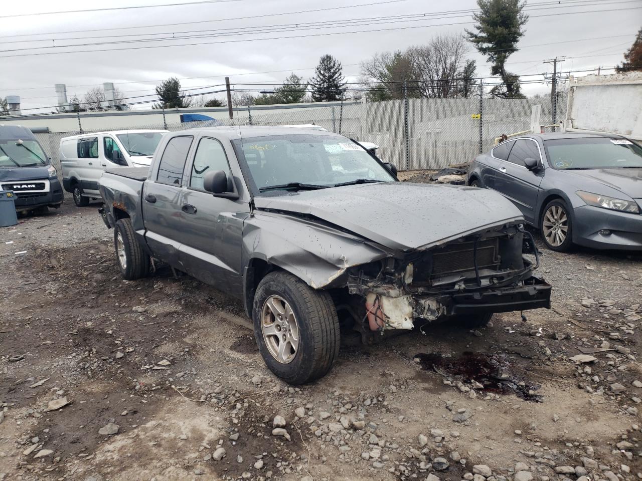 DODGE DAKOTA QUA 2007 with VIN 1D7HW48P47S195437 - Photo from auction