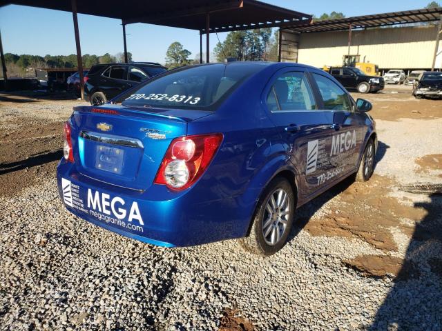 Photo 4 from auction – 2016 CHEVROLET SONIC LT with VIN 1G1JC5SH2G4163644