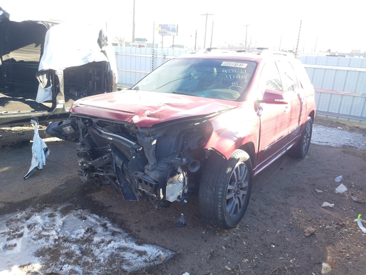 Photo 2 from auction – 2014 GMC ACADIA DEN with VIN 1GKKVTKD6EJ254328