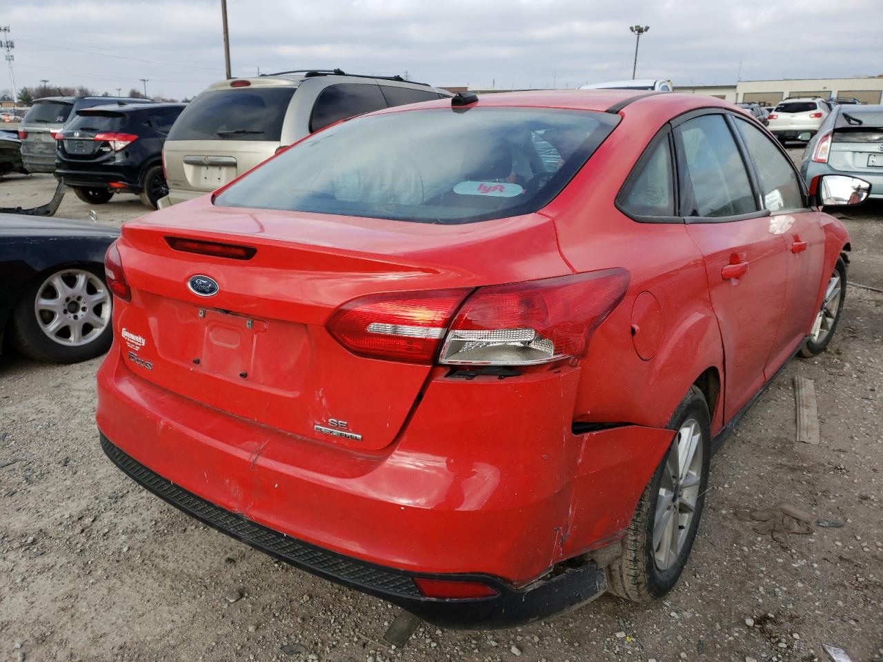 Photo 4 from auction – 2016 FORD FOCUS SE with VIN 1FADP3F22GL263533