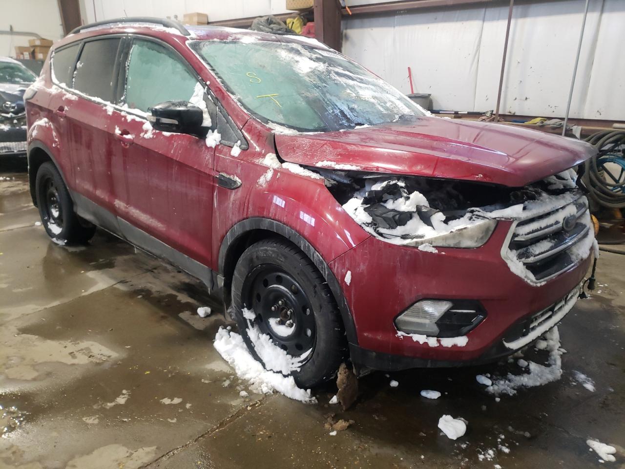 FORD ESCAPE TIT 2017 with VIN 1FMCU9J9XHUA72357 - Photo from auction