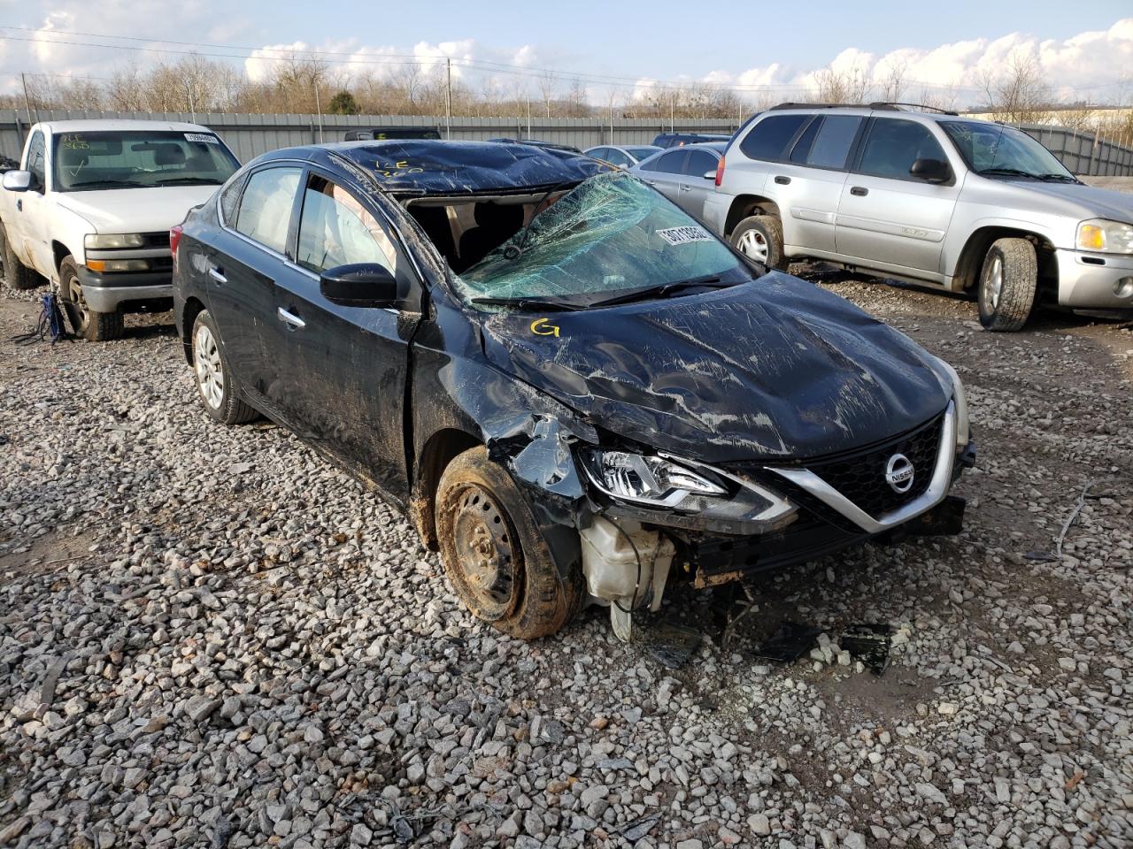 NISSAN SENTRA S 2016 with VIN 3N1AB7AP4GY211532 - Photo from auction