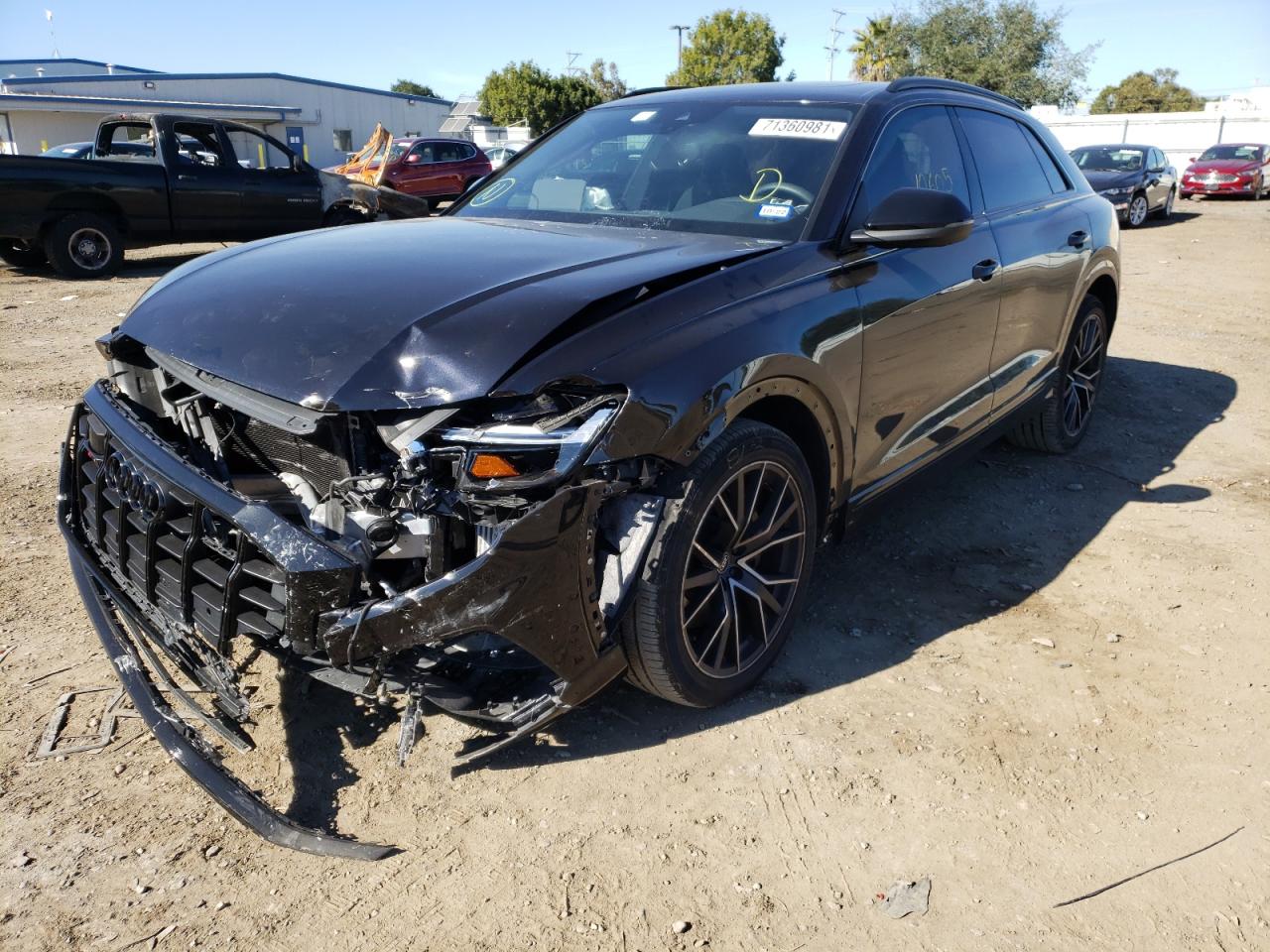 Photo 2 from auction – 2021 AUDI SQ8 PREMIU with VIN WA1AWBF16MD023029