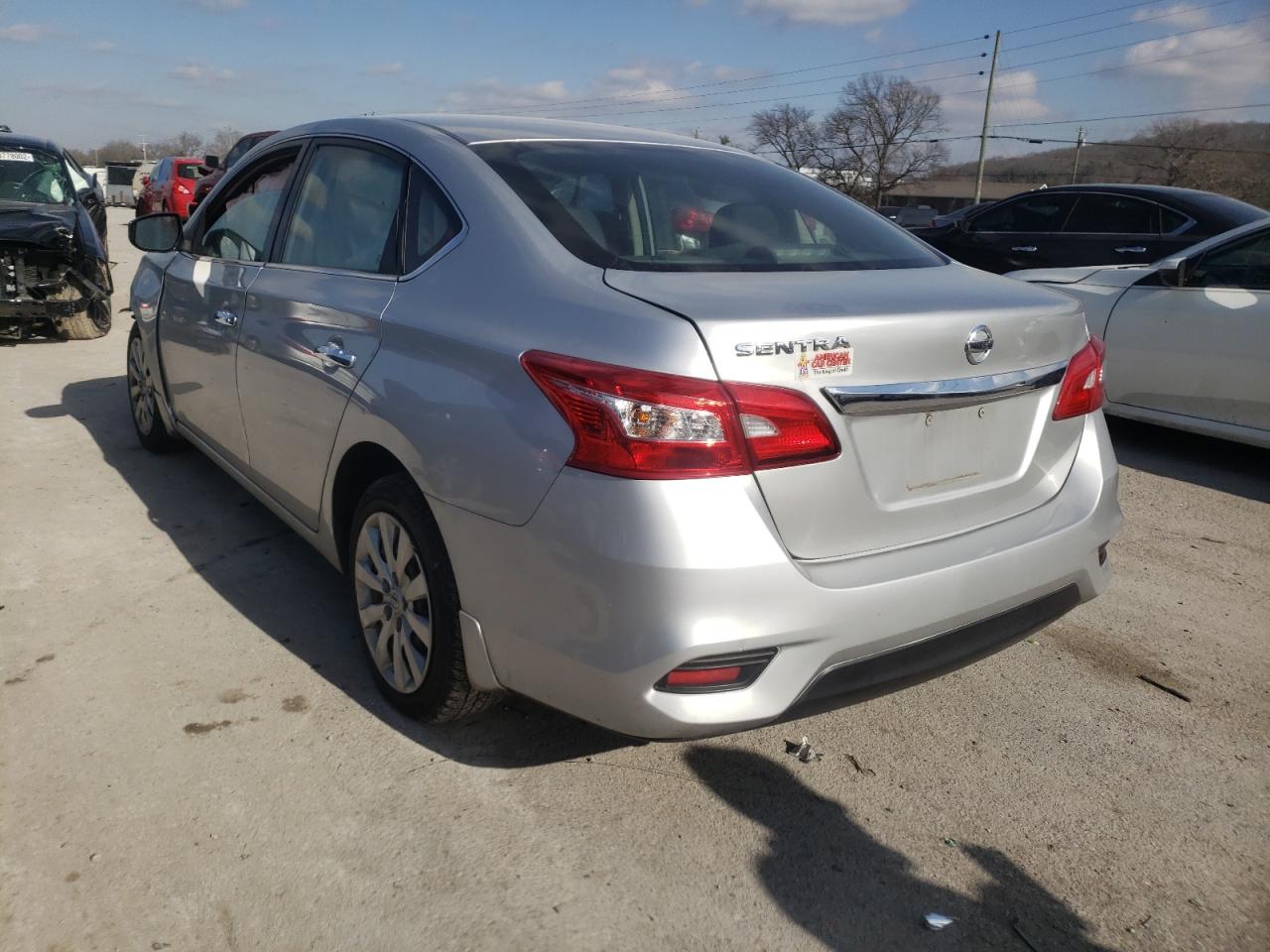 Photo 3 from auction – 2017 NISSAN SENTRA with VIN 3N1AB7AP5HY243598