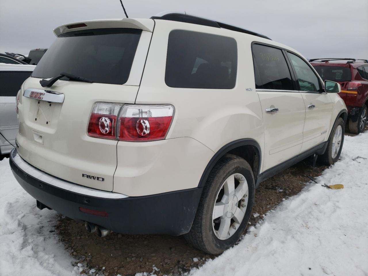 Photo 4 from auction – 2008 GMC ACADIA SLT with VIN 1GKEV33708J256652