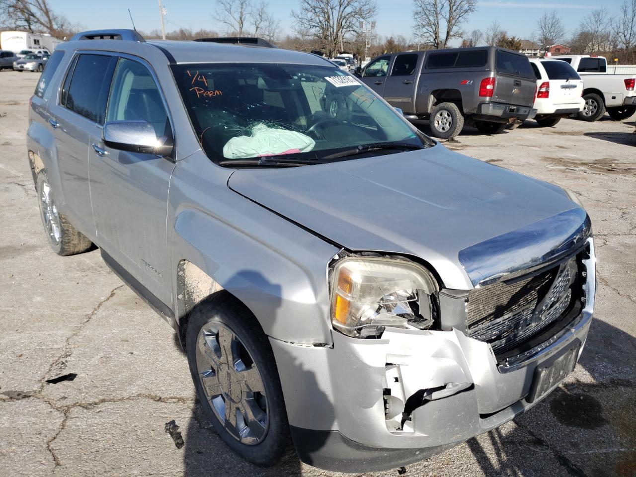 GMC TERRAIN SL 2010 with VIN 2CTFLHEY6A6284651 - Photo from auction