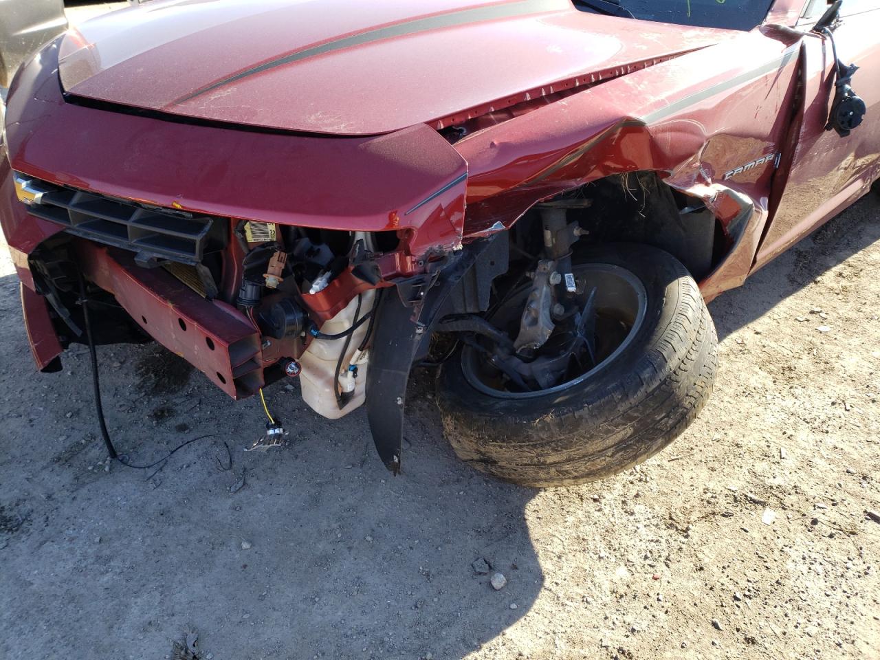 Photo 9 from auction – 2015 CHEVROLET CAMARO LS with VIN 2G1FB1E35F9148276